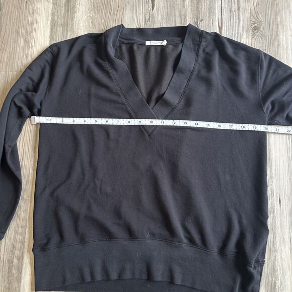 Rag & Bone V Neck Modal Oversized Sweatshirt Size XS - Picture 7 of 9